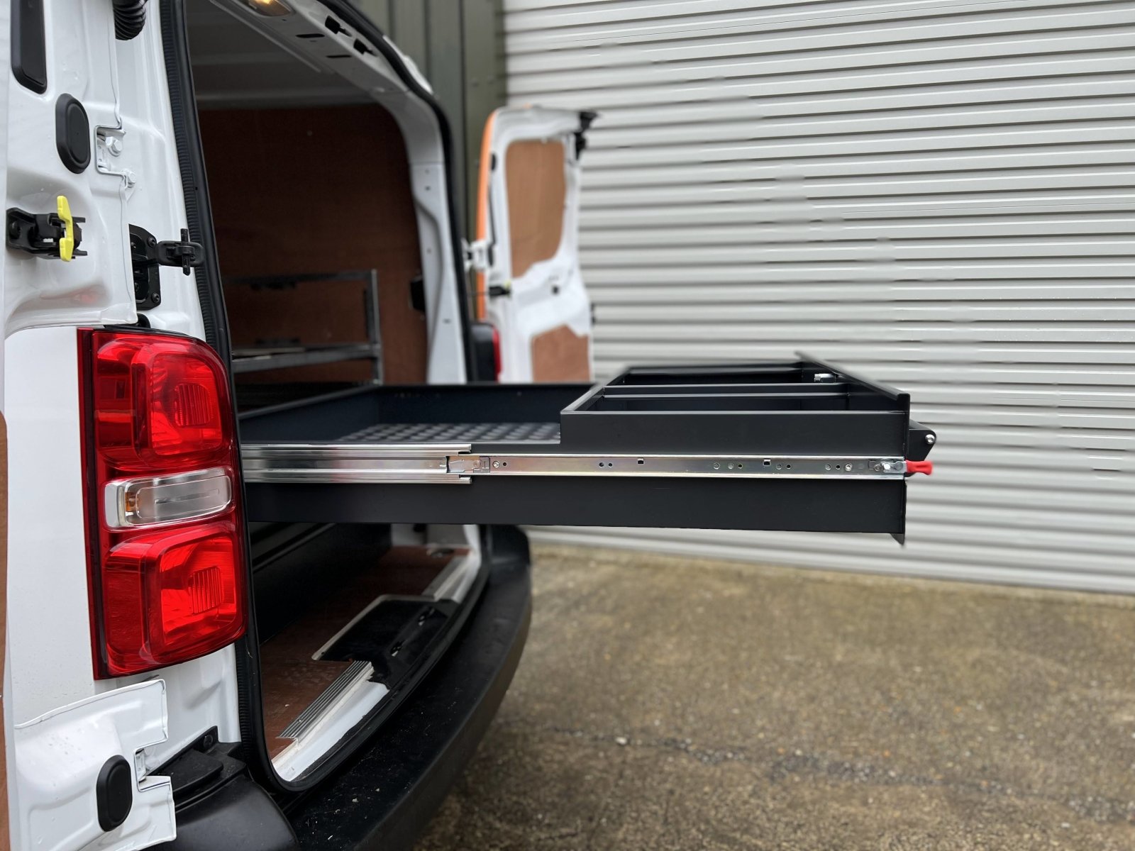 Racking and Campervan in one - the Citroen Dispatch/ Peugot Expert/ Toyota  Proace/ Vauxhall Vivaro SteelPod – SteelPods
