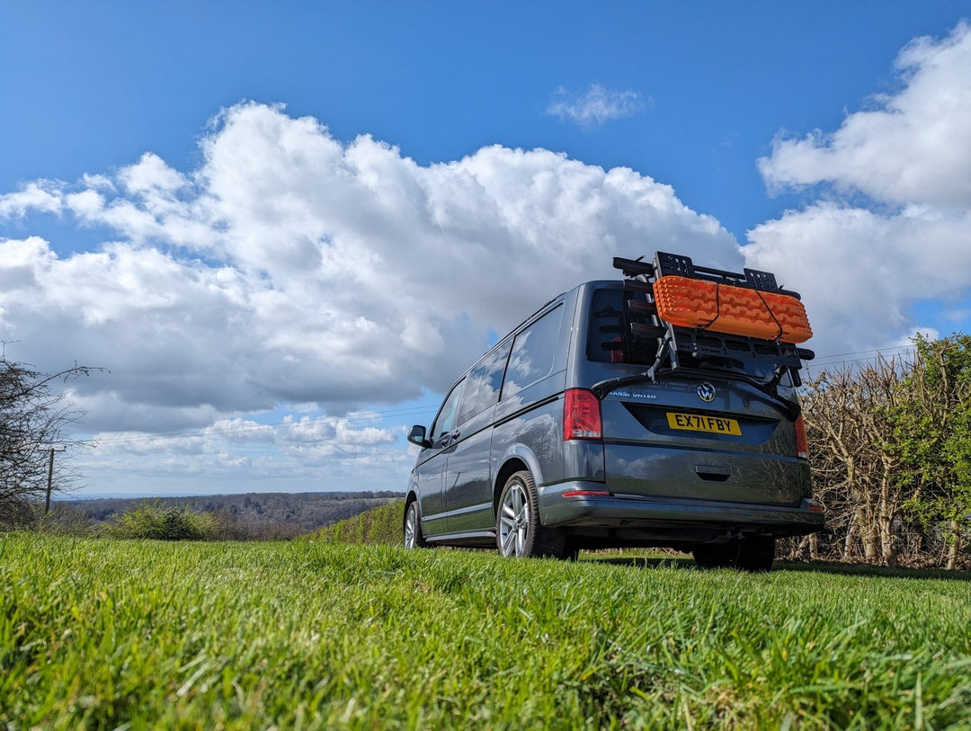 Molle-Board for your bike rack